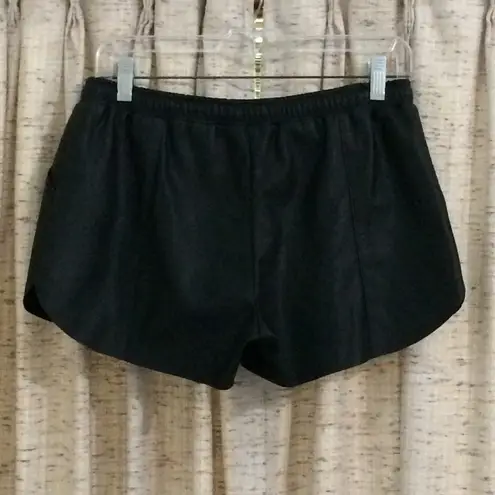 David Lerner New York Vegan Leather Shorts