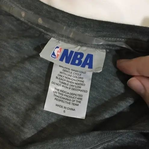 Nba NWT Washington Wizards Heather Gray Tee Top New