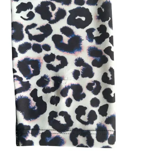 BEACHRIOT Sport Animal Print Workout Training Leggings Size Medium White