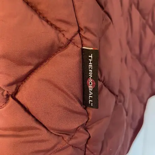 The North Face  Quilted Sherpa lined puffer jacket size M