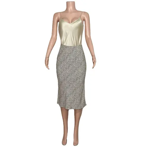 Jenni Kayne Leopard Slip Skirt