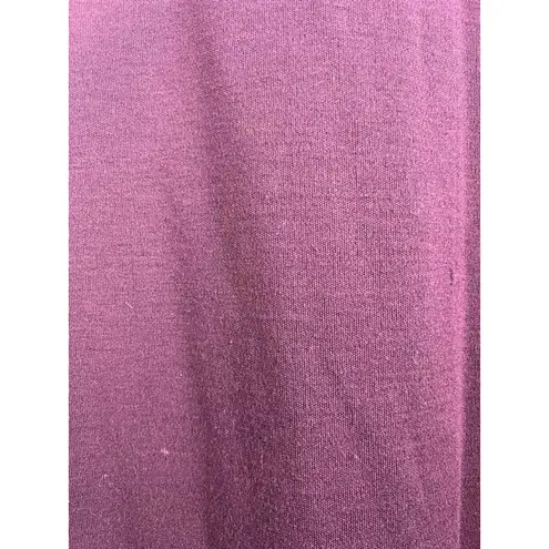 Vintage Sag Harbor Petite Sweater Dress in Plum Purple Size undefined