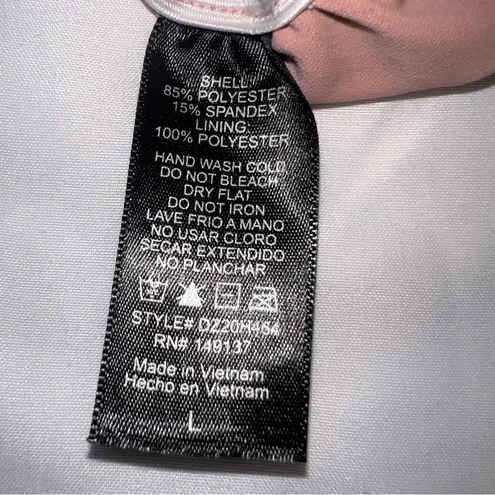 Fiesta Pink Strapless Bodycon Dress for Cocktail Nights Size L