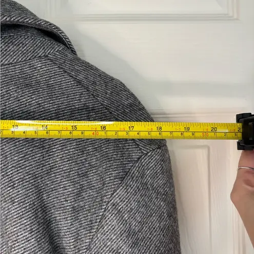 Topshop NWT  Gray Blazer Jacket with Herringbone Pattern