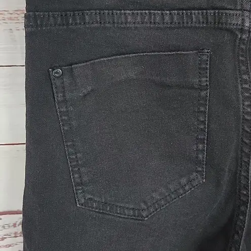 ZARA  Black Premium Wash High Rise Slim Denim Womens Skinny Jeans Size 4