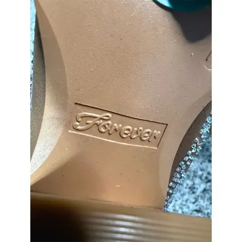 Forever Link  Women's Rhinestone Western Cowboy Boots Brown Size 7.5​