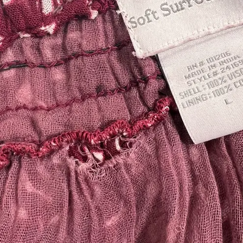 Soft Surroundings Kira Beaded Maxi Skirt