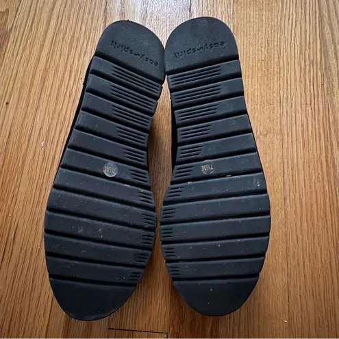 Easy Spirit Black Suede Loafers (7.5M) – Classic Comfort Slip-On Flat