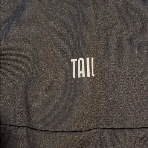 TAIL Doubles Multi Ruffle Tennis SPF 45+ protection Skirt/Skort in Black Sz L Size L