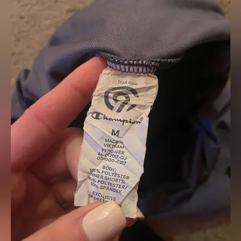 Champion  2-layered Activewear Running Shorts, Purple & Black, Size M - Image 6