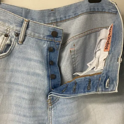 Acne Studios Acne Studio light wash wide leg relaxed fit baggy HTF