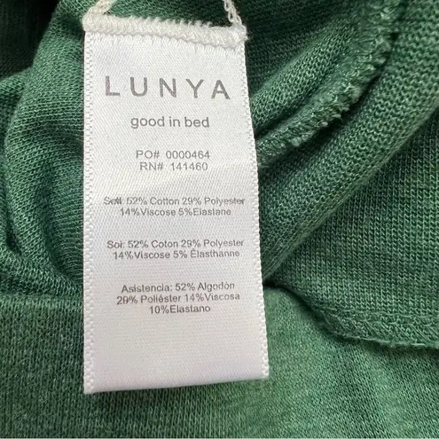 Lunya Restore Pocket Green Lounge Leggings Size XS Soft Cozy Luxury Pajama Pants