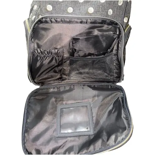 Bananafish Backpack Diaper Bag Gray Very Good Condition