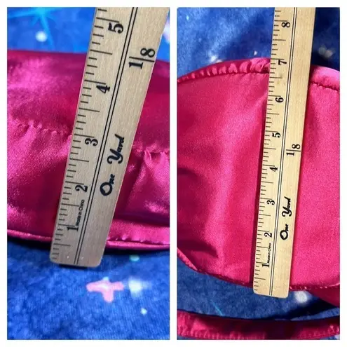 Sanrio Hello Kitty 2012 Pink Sequin Satin Face Bag Purse