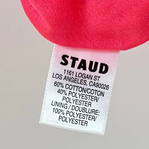 STAUD Landscape Corset Minidress in Lollipop Size US 0 Pink