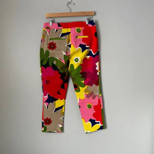 Trina Turk  Moss 2 Pant In Nocolor Cropped Dress Pant Colorful Women's Size