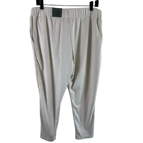 One by Chapter One NWT Cream Suede Jogger Pants Large