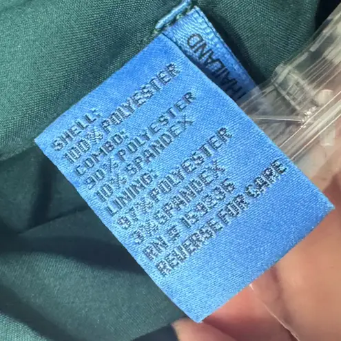 J. McLaughlin Barrett Sequin Shirt Emerald Green Velvet Satin Size Large NEW