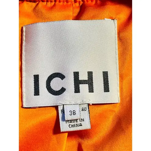 ICHI IHELISO JA Bomber Jacket size 38/ Medium Orange Full zip