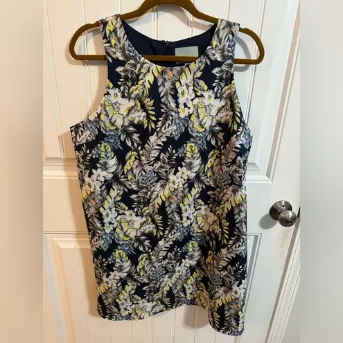 Skies Are Blue Sleeveless Floral Shift Dress