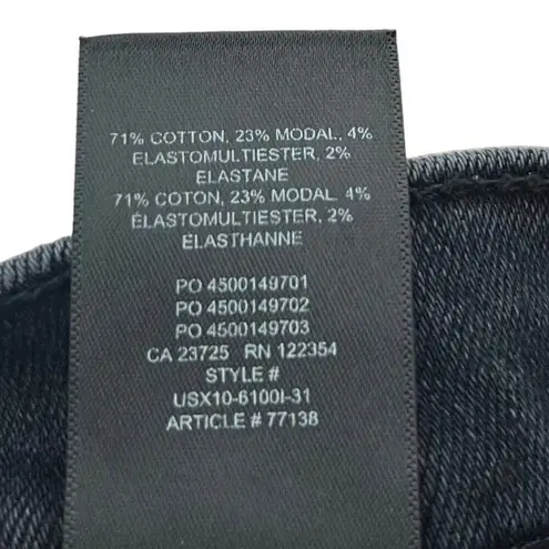 Aritzia Denim Forum The Lola Jeans Women’s Size 27 Black Washed High Rise Skinny