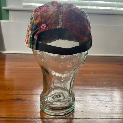 Billabong  Garage Collection Suede & Floral Surf & Skate Hat BeachHippie Boho OS