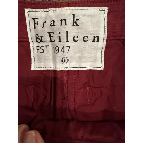 Frank & Eileen Wicklow Italian Chino Pant - Size 00 (New)