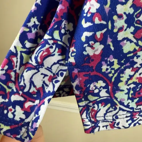 Preppy Plus Size 2X Tennis Skort Blue Geometric Activewear Sporty Stretch