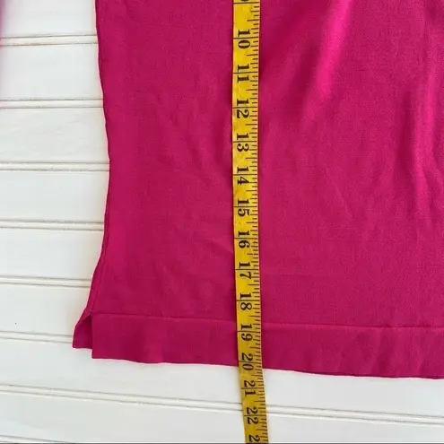 Larry Levine Hot Pink Blouse Large