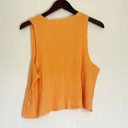 Aerie  Sunspun Button Cropped Tank Top XL