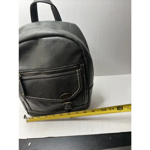 BOC Backpack Bag/Shoulder Bag Purse Gray Brown