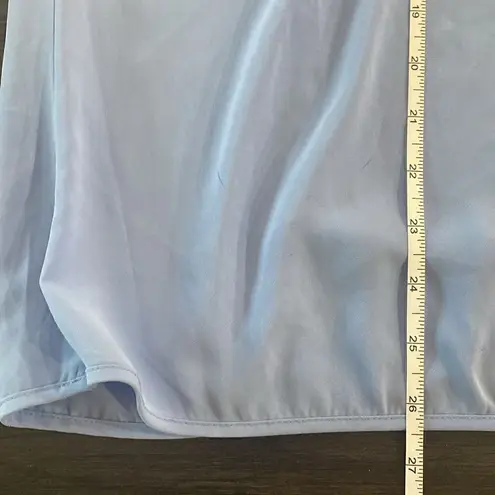 Covington NEW blouse light blue size 16/18 embroidery