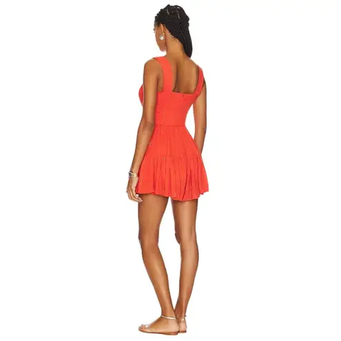 PQ Everly Romper in Passion XSmall Small New Womens Beach Resort Red