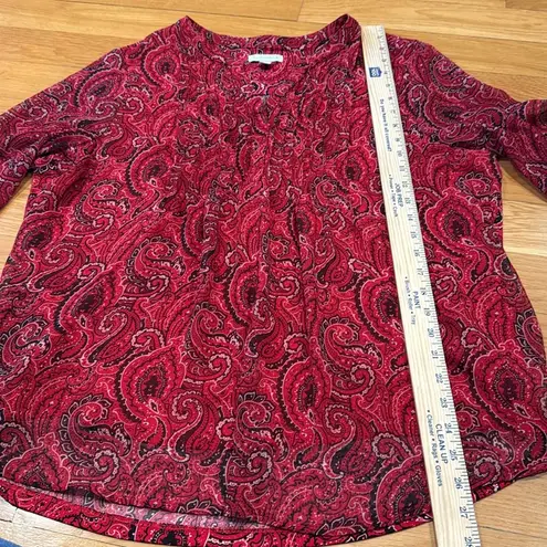 Charter Club Charters club Womens plaisy quarter sleeve shirt size xlarge.