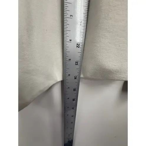 Me+Em Sweatshirt Womens White V Neck Jumper Pullover Top Long Sleeve Size 6