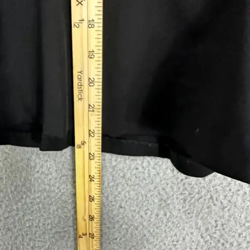 White House | Black Market  skirt‎ womens 4 black scuba ruffle tulip hem pencil