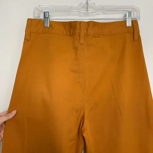Christy Dawn the Noah Wide Leg High Rise Pant in Pumpkin Womens Size 28