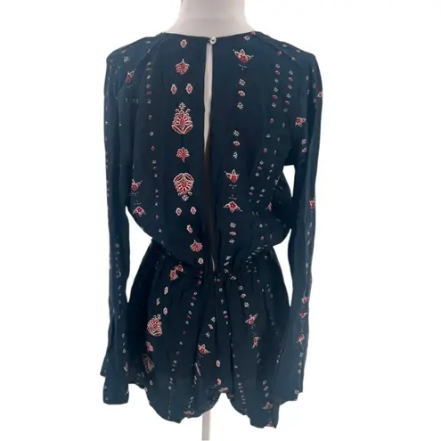 Faithfull the Brand Joya Playsuit Romper Sz 4