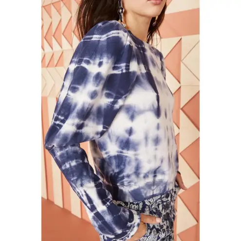 Ulla Johnson ππ Philo Pullover Sweater ~ Indigo Blue Tie Dye Size P = 00-0