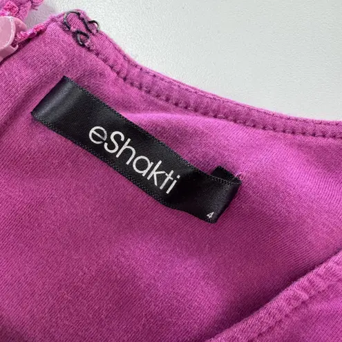 Eshakti Dress Womens 4 Sleeveless Fit Flare Knee Length Pockets Casual Workwear