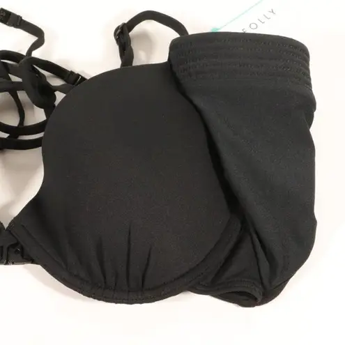 Seafolly NWT Quilted Wrap Front Booster Bikini Top US Size 10