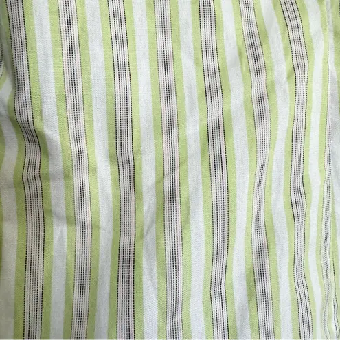 Ears Of Buddha Chrissy Sleeveless Silk Button Down Top Lace Detail Size XS White