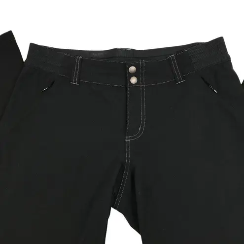 Kuhl Ripstop Hiking Pant Women 8 Black Light Outdoor Travel Camping Gorpcore