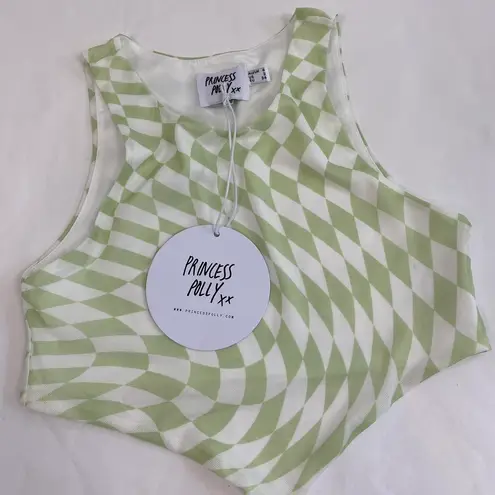 Princess Polly  Checkered Tank Top