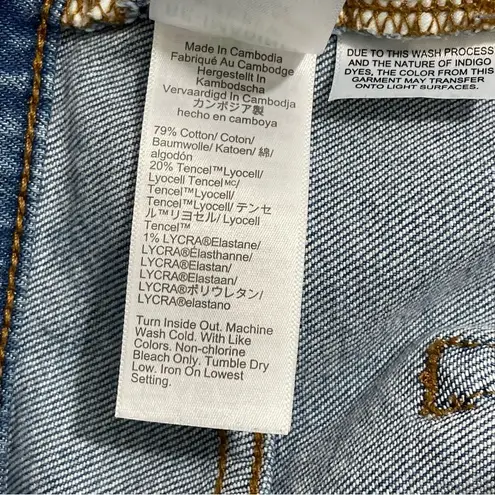 J.Crew  9"‎ High-Rise Skinny Jeans in All Day Stretch Size 33 Button Fly Denim