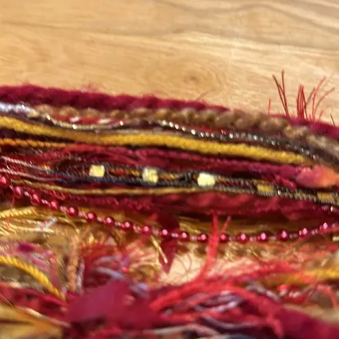 Kansas City Chiefs or ISU colors. Beautiful novelty scarf. 50 inches long.