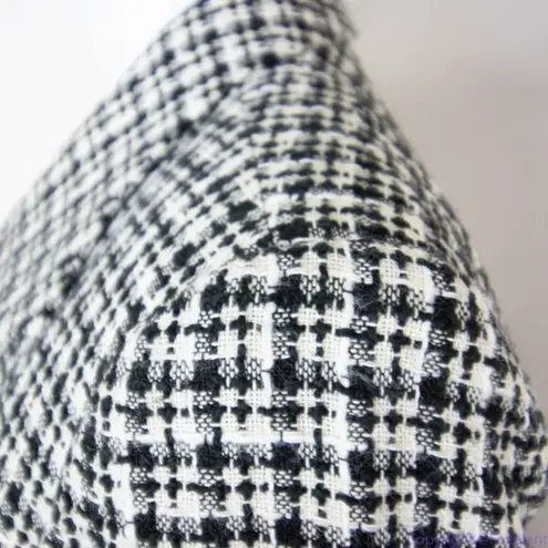 Caslon tweed black and white blazer jacket , women's size 4