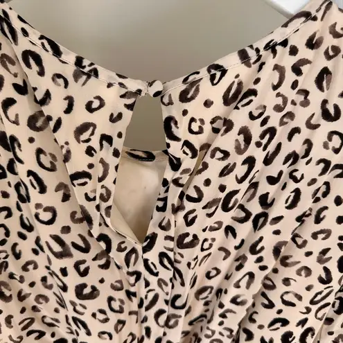 11 Honoré 11 Honore Collection Valentina Animal Print Skater Dress SZ 14