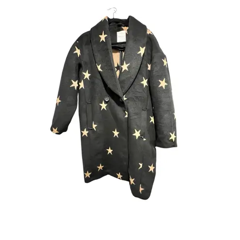 Avec Les Filles Star-Print Coat Women's Size Large Saks 5th, Nordstrom