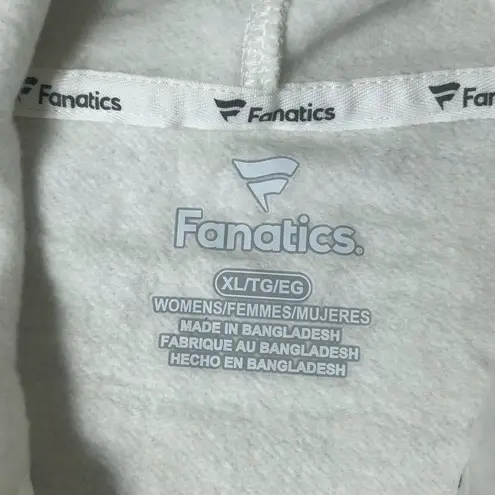 Fanatics NWT Cleveland Indians Hoodie Gray Cream Pullover Size XL MLB Baseball